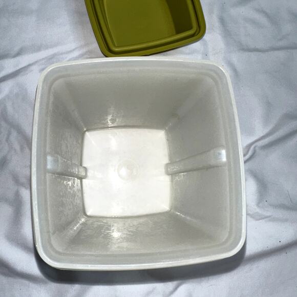 Tupperware Pickle Keeper Container Pick A Deli Clear Green 1330 3 Pieces - Picture 4 of 6
